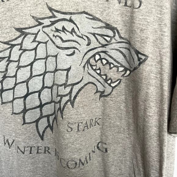 Game of Thrones STARK Winter is Coming 2 XL t-shirt HBO 77272 official - Picture 2 of 4